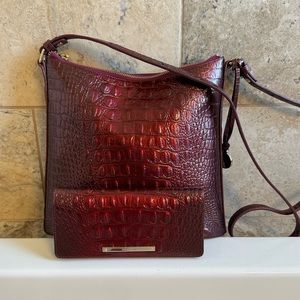 LIKE NEW Brahmin Katie bag with Ady wallet